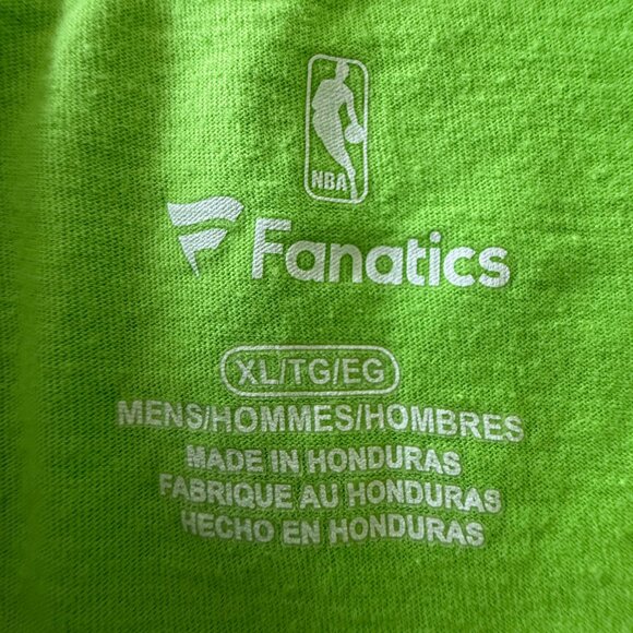 Fanatics Minnesota Timberwolves Green Long Sleeve T-shirt Mens XL - Picture 3 of 3